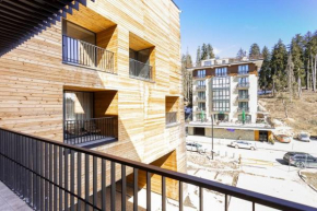 1BR apt with balcony 5 min from Mountain Kokhta